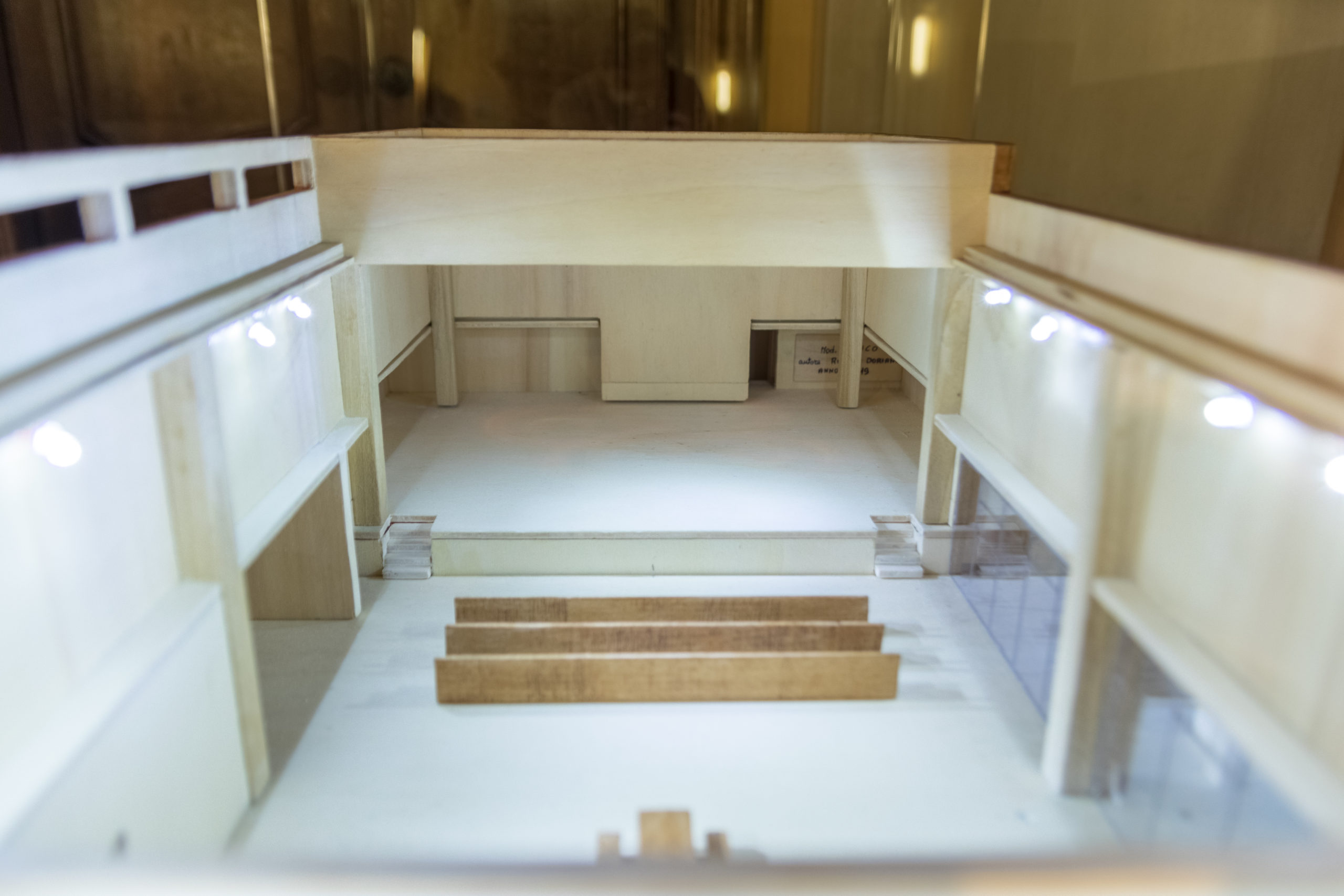 Vista dalla balconata